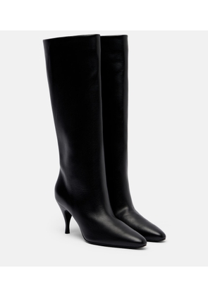 Herbert Levine Silhouette leather knee-high boots