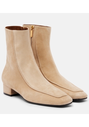 Herbert Levine Shadow Ban suede ankle boots