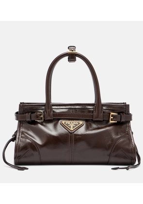 Prada Prada Bonnie Mini leather top-handle bag