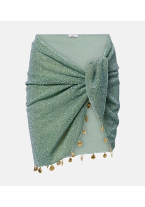Oseree Lumiere embellished beach cover-up
