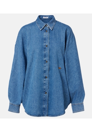 Loewe Double L denim shirt