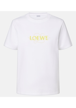 Loewe Logo cotton-blend jersey T-shirt