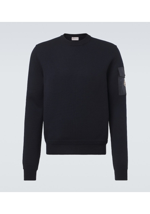 Moncler Logo virgin wool sweater