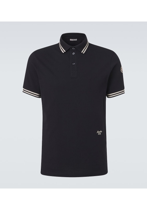 Moncler Cotton pique polo shirt