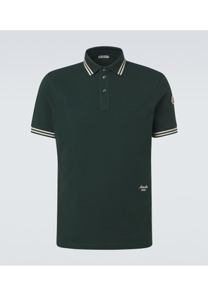 Moncler Cotton pique polo shirt