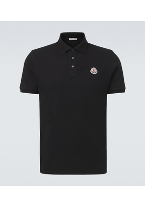Moncler Logo cotton pique polo shirt