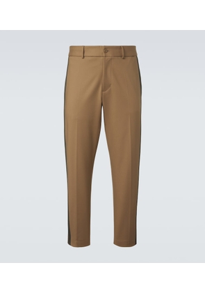 Moncler Cotton-blend straight pants