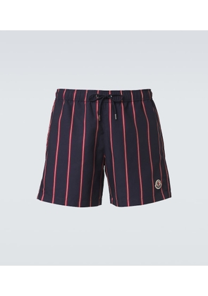 Moncler Striped swim trunks