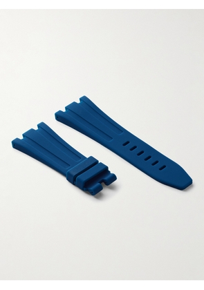 HORUS WATCH STRAPS - Tang 42mm Rubber Watch Strap - Men - Blue