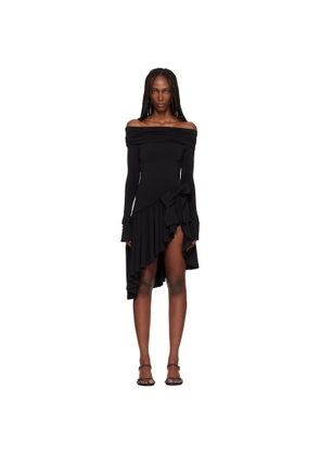 GUIZIO Black Lola Minidress