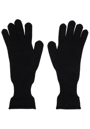 ISSEY MIYAKE Black Breeze Knit Gloves
