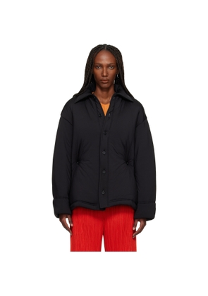 ISSEY MIYAKE Black Pumped-T Jacket