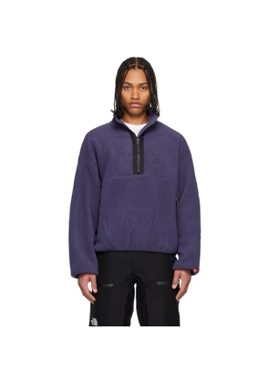 The North Face Purple TNF Red Box 1/2 Zip Fleece Jacket
