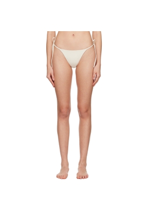 Belle Anna Off-White Estelle Bikini Bottom
