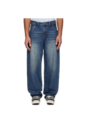 Dime Blue Baggy Jeans