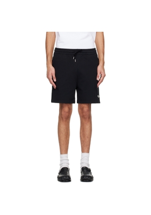 Casablanca Black Warped Logo Sweat Shorts