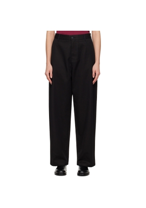 Carhartt Work In Progress Black Brady Trousers