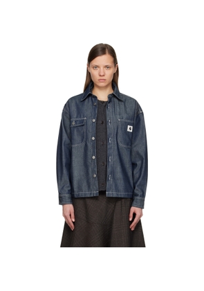 Carhartt Work In Progress Blue Louis Denim Jacket