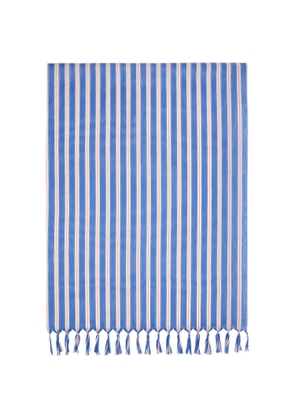 ISSEY MIYAKE Navy December Generic Stripes Stole Scarf