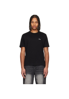 Dime Black Cursive Small Logo T-shirt