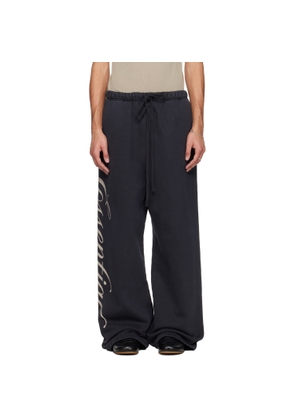 Fear of God ESSENTIALS Black Holiday Heavy Fleece Lounge Sweatpants