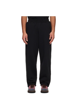 Dime Black Cursive Small Logo Sweatpants