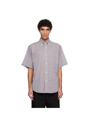Hed Mayner Brown Short Sleeve Shirt