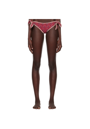 Isabel Marant Etoile Red Sukie Bikini Bottom