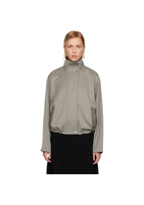 St. Agni Gray Oupa Flight Jacket