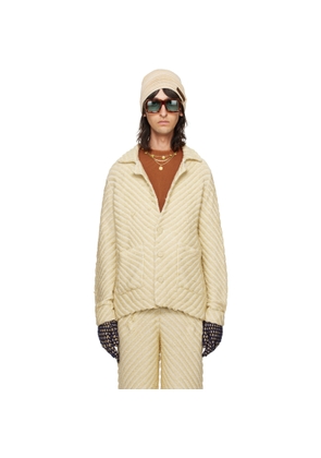 Isa Boulder SSENSE Exclusive Beige Jacket