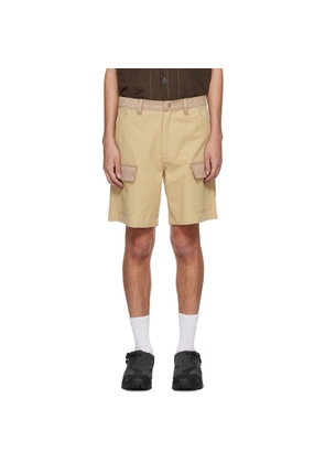 RANRA Beige Stubbur Shorts