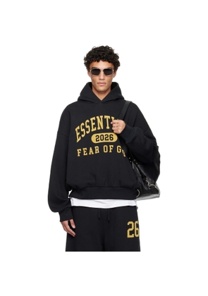 Fear of God ESSENTIALS Black Holiday Classic Hoodie