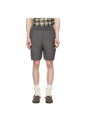 Isa Boulder SSENSE Exclusive Gray Shorts