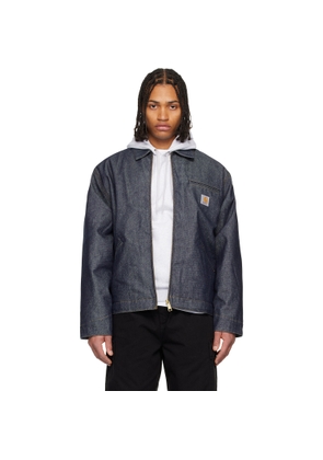 Carhartt Work In Progress Blue OG Detroit Denim Jacket