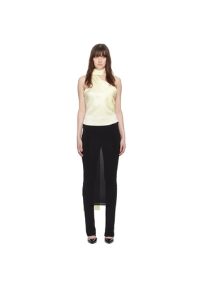 Magda Butrym Off-White Scarf Tank Top