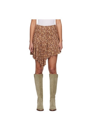 Isabel Marant Etoile Brown Juliany Miniskirt