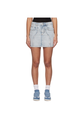 Isabel Marant Etoile Blue Vesna Denim Miniskirt