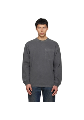 Carhartt Work In Progress Gray L/S Torion Pocket T-shirt