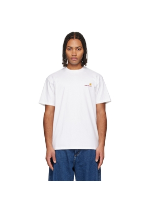 Carhartt Work In Progress White S/S American Script T-shirt