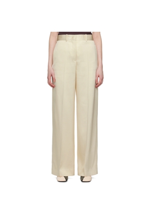 Jil Sander Off-White Tailored Trousers