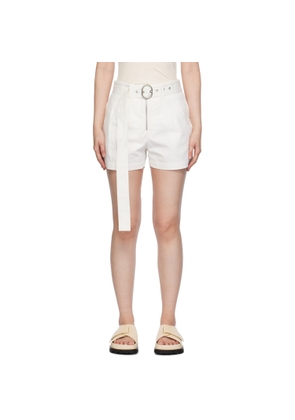 Jil Sander White Tailored Shorts