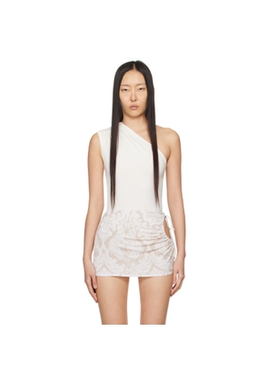 Miaou Off-White Jade Bodysuit