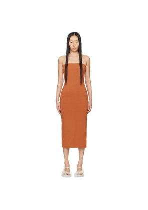 Miaou Orange Lila Midi Dress