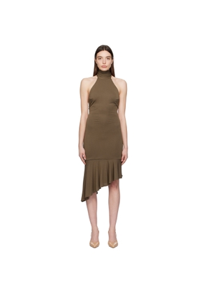 Miaou Green Karina Midi Dress