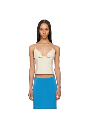 Miaou Off-White Ellie Tank Top