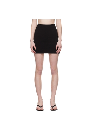 by Malene Birger Black Fabiene Miniskirt