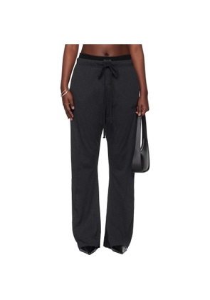 Fear of God ESSENTIALS Gray Holiday Jersey Flare Lounge Pants