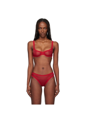 Fruity Booty Red Moss Bra