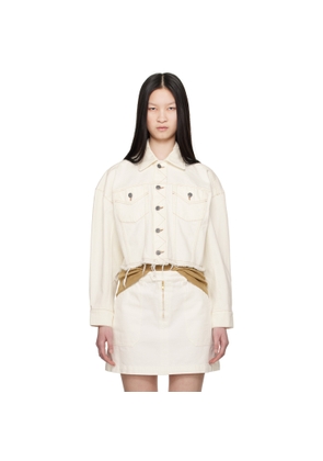 A.P.C. Off-White Natacha Ramsay-Levi Edition Sainters Denim Jacket