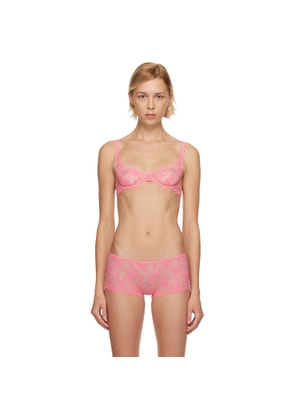 Fruity Booty Pink Lace Shania Bra
